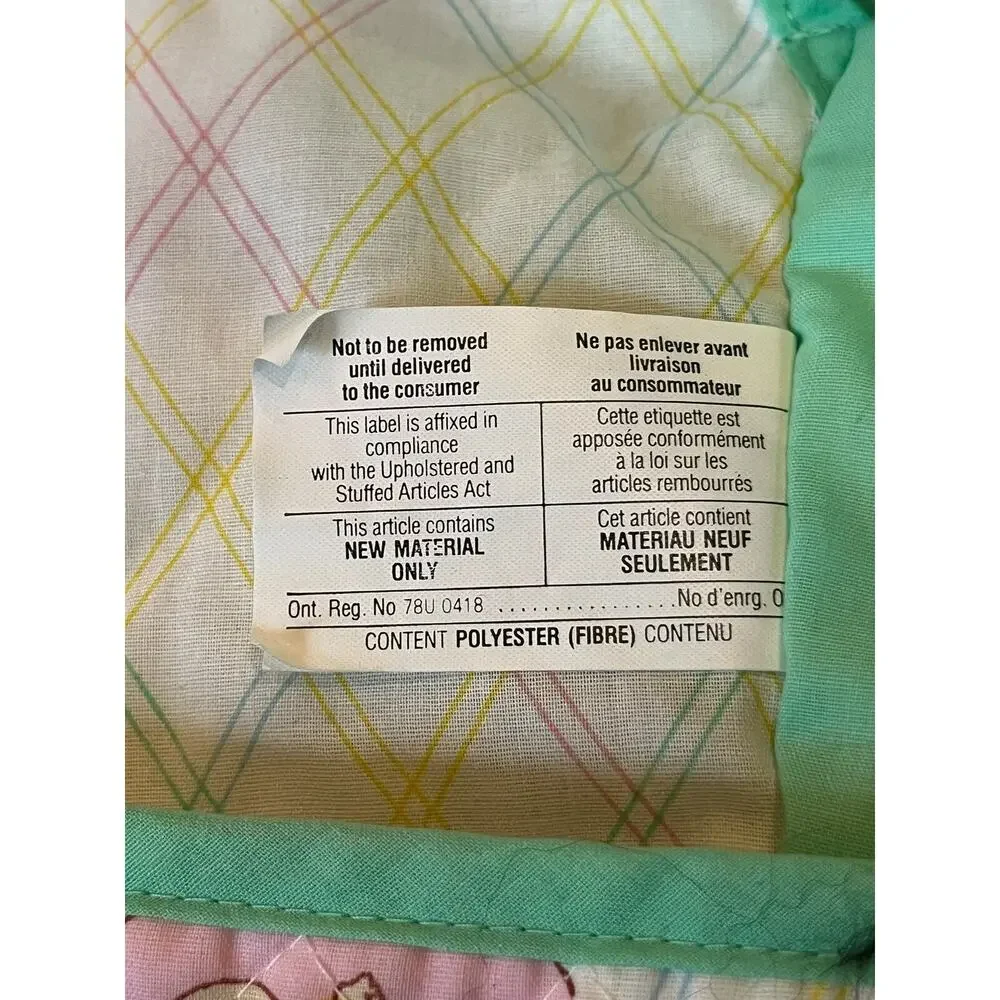 Cabbage Patch Kids Cloth Shoulder Diaper Bag Storage Pockets Vintage 1983